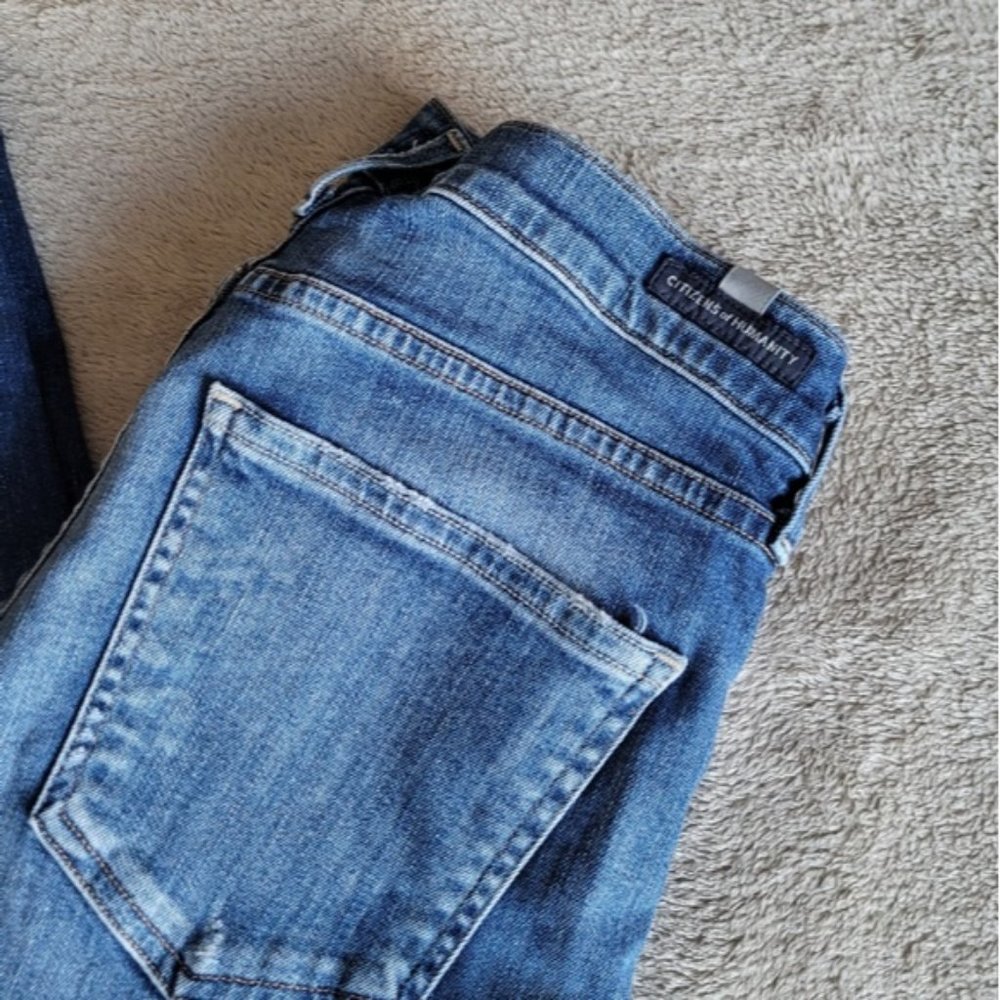 Citizens of Humanity Rocket crop high rise skinny jeans size 29 - Picture 3 of 14